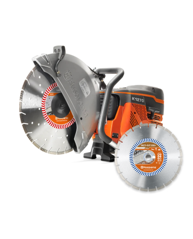 Husqvarna K 1270 hand cutting machine - 350mm with blade included Husqvarna Construction - 