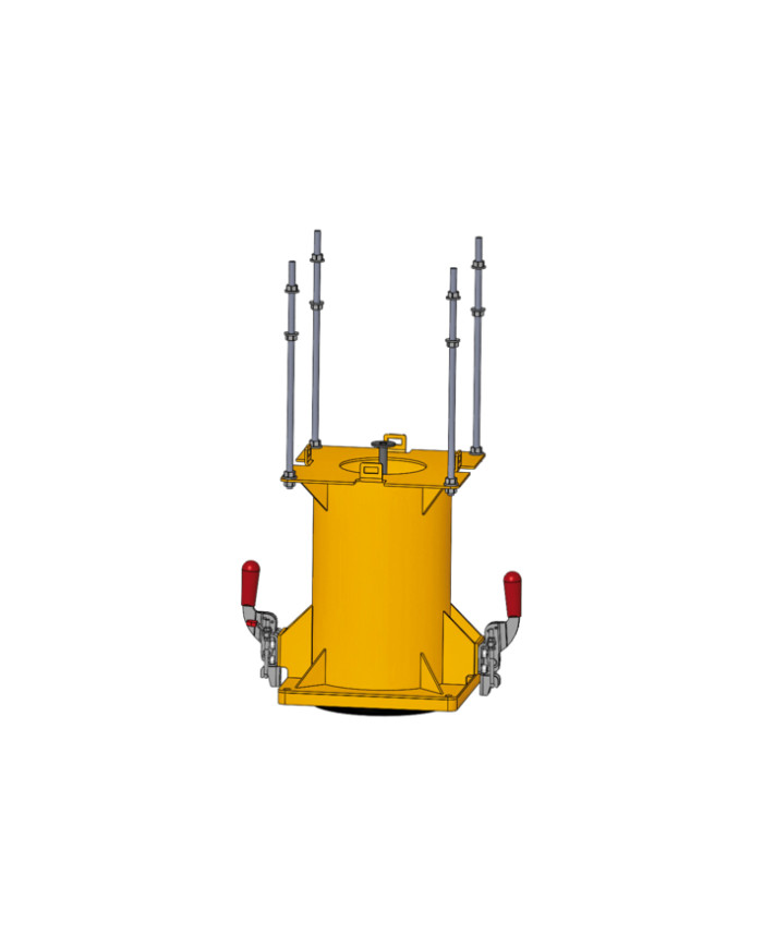 Rýchlovýmenný adaptér SWA-200 (krátka verzia) Probst Probst - Dane techniczne:: undefinedlimit obciazenia roboczego: 250 kg