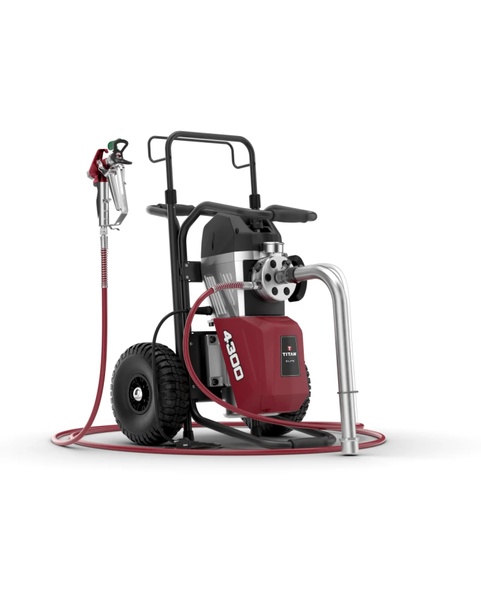 Titan Elite 4300 Membrane painter aggregate Wagner - Specifications:  Voltage: 230 V Motor: Electric Motor power : 2200 W Max. p Titan Elite 4300 Membrane painter aggregate Wagner - Specifications:  Voltage: 230 V Motor: Electric Motor power : 2200 W Max. p