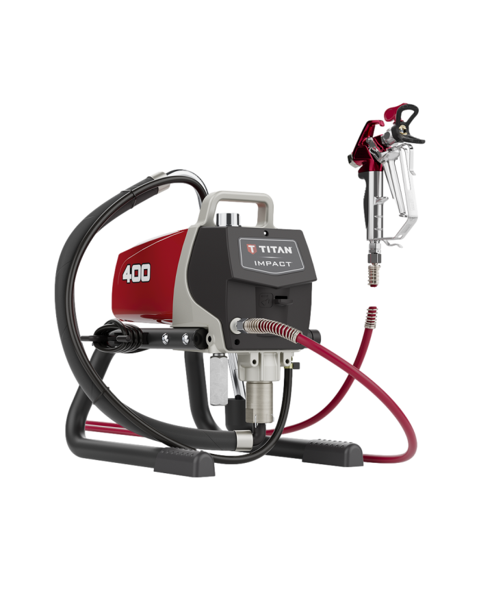 Titan Impact 400 HEA malarski aggregate Titan Wagner - Specifications:  Voltage: 230 V Motor: Electric Motor power: 0.56 kW Max. Titan Impact 400 HEA malarski aggregate Titan Wagner - Specifications:  Voltage: 230 V Motor: Electric Motor power: 0.56 kW Max.
