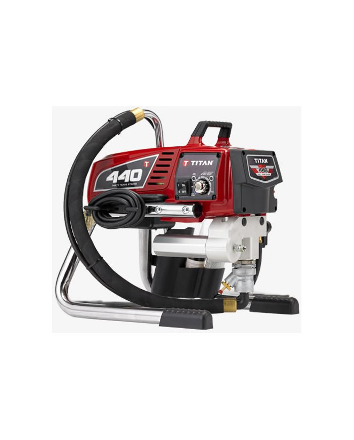 Titan Impact 440 malarski aggregate Titan Wagner - Specifications:  Voltage: 230 V Motor: Electric Motor power: 1.03 kW Max. pre