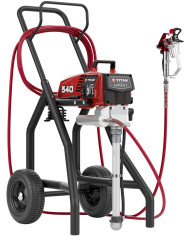 Aggregat malarski Titan Impact 540 Titan Wagner - Technické údaje:  Napätie:   Napätie: 230 VMotor: ElektrickýVýkonmotora: Max. 