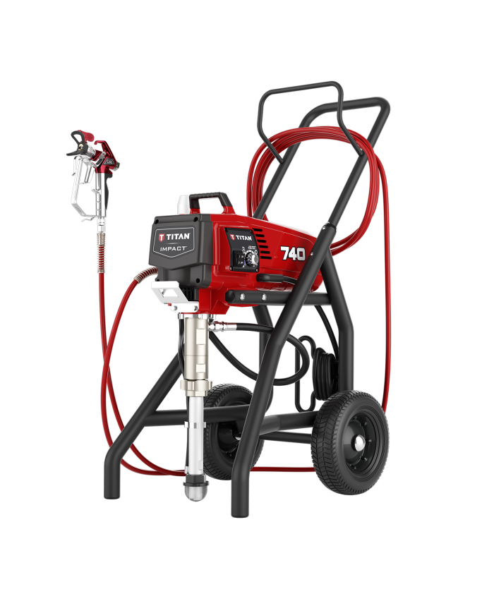 Titan Impact 740 malarski aggregate Titan Wagner - Specifications:  Voltage: 230 V Motor: Electric Motor power: 1.72 kW Max. pre Titan Impact 740 malarski aggregate Titan Wagner - Specifications:  Voltage: 230 V Motor: Electric Motor power: 1.72 kW Max. pre