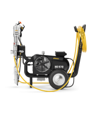 Jednotka na nanášanie farby a plnidla Wagner HeavyCoat 970E Wagner - Technické údaje:    Hmotnosť: 100 kgMotor: ElektrickýVýkonm