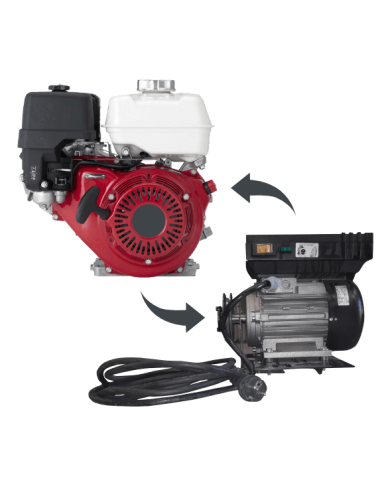 Wagner HeavyCoat 970G paint and filler unit Wagner - Technical data:  Weight: 88kg Engine: Combustion (gasoline) Engine power: 6