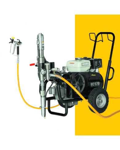 Wagner HeavyCoat 970G paint and filler unit Wagner - Technical data:  Weight: 88kg Engine: Combustion (gasoline) Engine power: 6