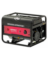 Agregat prądotwórczy jednofazowy B&S Sprint 1200A  - Dane techniczne:Ciezar: 28 kgNapiecie: 230 vSilnik: Briggs &amp; strattonPa