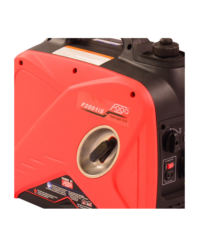 FOGO F2001iS inverter single-phase generator set Fogo - Specifications:  Dimensions: 498x290x459 mm Voltage: 230 V Power Categor