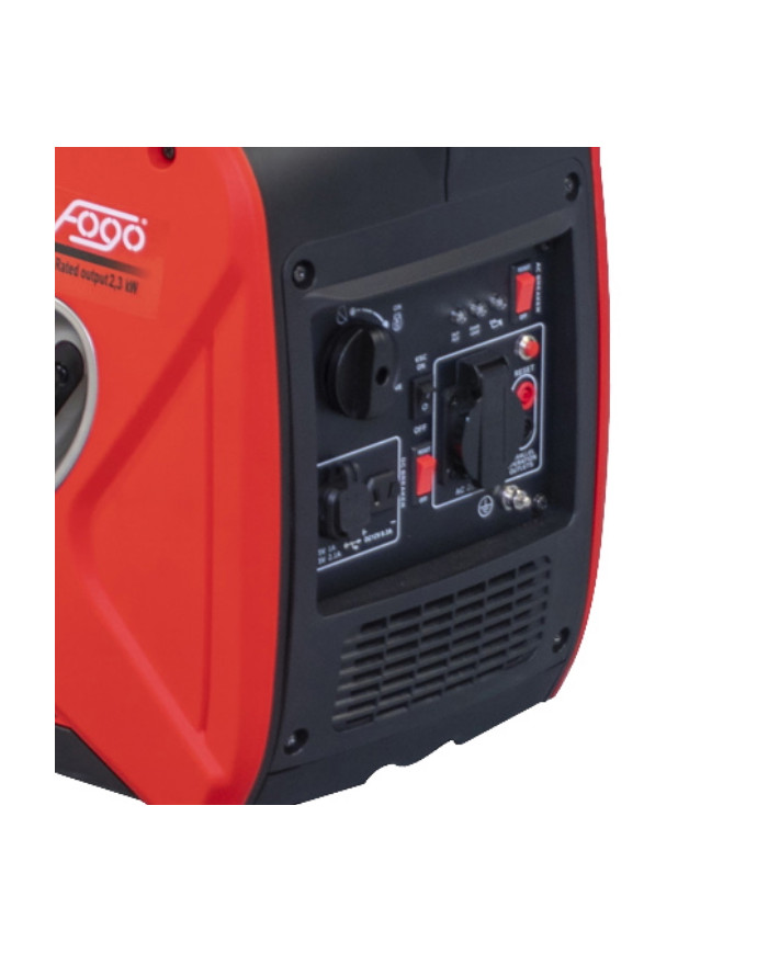 Jednofázová generátorová súprava FOGO F 3001 iS s meničom Fogo - Technické údaje:   Rozmery: 520x320x460mmNapätie:     2 30 VKat Jednofázová generátorová súprava FOGO F 3001 iS s meničom Fogo - Technické údaje:   Rozmery: 520x320x460mmNapätie:     2 30 VKat