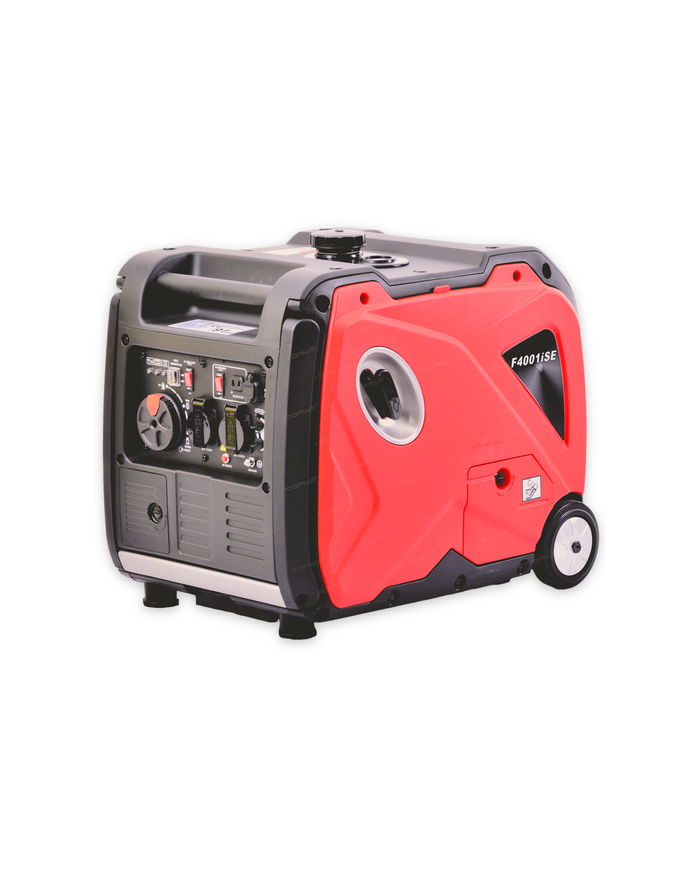 FOGO F4001iSE inverter single-phase generator set Fogo - Specifications:  Voltage: 230 V Power Category: 1 - 6 [kW] 230V  Noise: