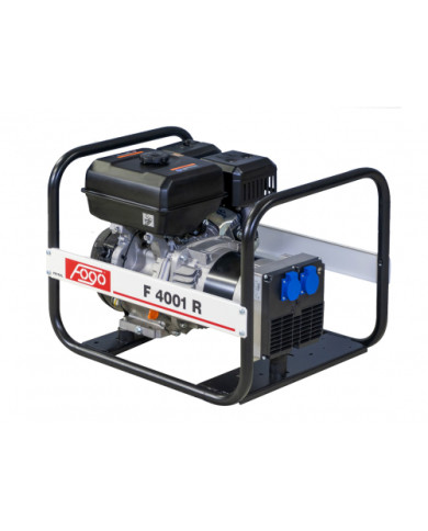 FOGO F 4001R single-phase generator set with Rato engine Fogo - Technical specifications:  Dimensions: 650x520x490 mm Voltage: 2