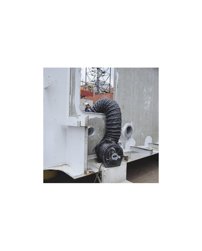 Master Powervent 4200EX explosion-proof blower Master Heaters - Technical data:  Noise level [ dB(A) ]: 89 Airflow [ m³/h ]: 209