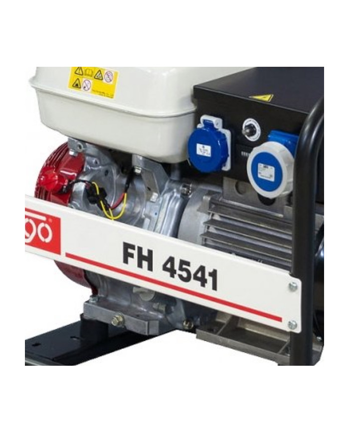 FOGO FH 4541 single-phase generator set Fogo - Technical specifications:  Dimensions: 650x520x490 mm Voltage: 230 V Power Catego