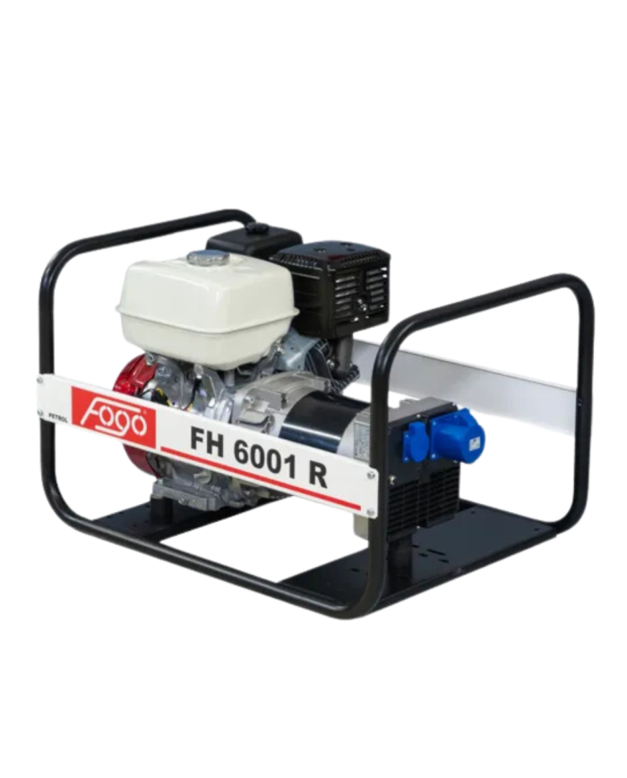 FOGO FH 6001 single-phase generator set Fogo - Specifications:  Dimensions: 790x580x505 Voltage: 230 V Power Category: 1 - 6 [kW