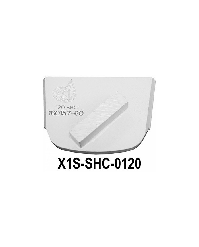 for soft concrete SEGMENT DIAMOND SEGMENT SINGLE (round) Grit 120 Lavina - 