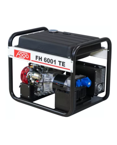 FOGO FH 6001TE single-phase generator set Fogo - Technical specifications:  Dimensions: 790x580x650mm Voltage: 230 V Power Categ