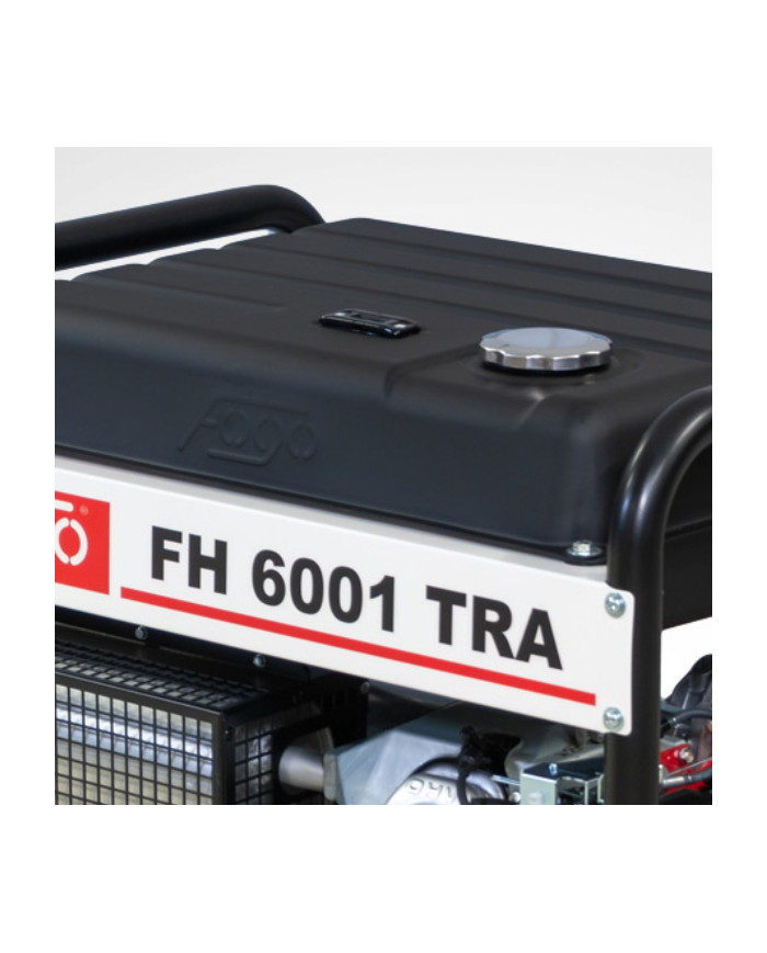 FOGO FH 6001 TRA single-phase generator set Fogo - Technical specifications:  Dimensions: 790x580x650mm Voltage: 230 V Power Cat