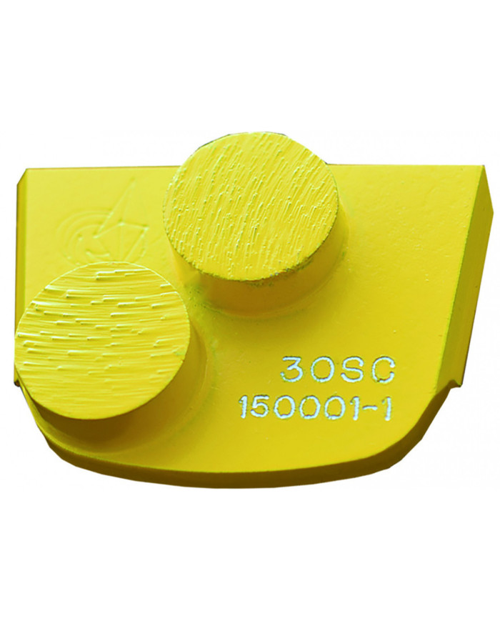 DO MIĘKKIEGO BETONU SEGMENT DIAMENTOWY POWÓJNY (OKRĄGŁY) Grit 120 Lavina - 