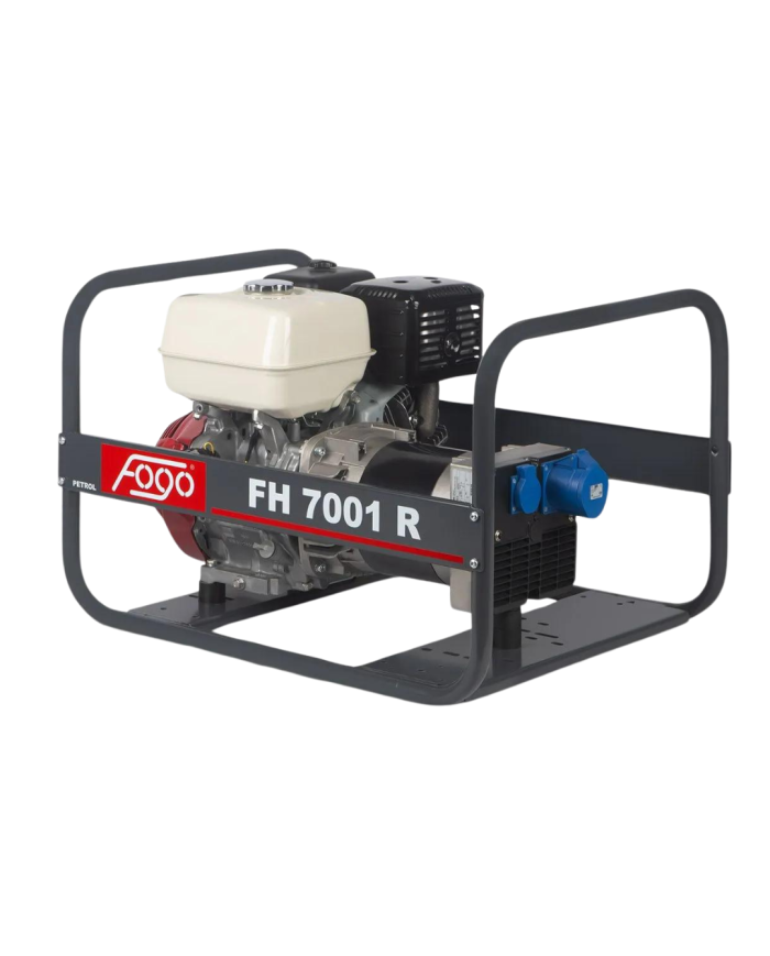 Jednofázový generátor FOGO FH 7001 R Fogo - Technické údaje:   Rozmery: 790x580x505Napätie:     2 30 VVýkonová kategória: 1 - 6 