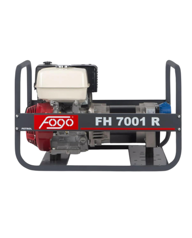 FOGO FH 7001R single-phase generator set Fogo - Specifications:  Dimensions: 790x580x505 Voltage: 230 V Power Category: 1 - 6 [k