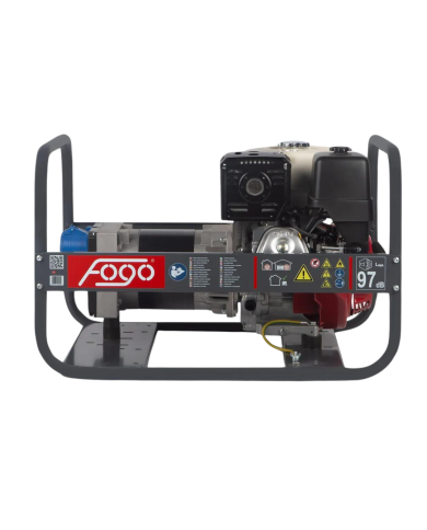 FOGO FH 7001R single-phase generator set Fogo - Specifications:  Dimensions: 790x580x505 Voltage: 230 V Power Category: 1 - 6 [k