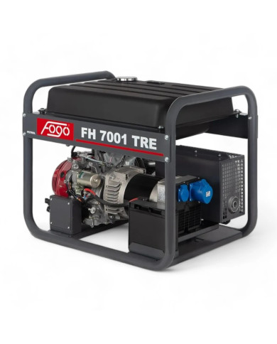 FOGO FH 7001 TRE single-phase generator set Fogo - Technical specifications:  Dimensions: 790x580x650mm Voltage: 230 V Power Cat