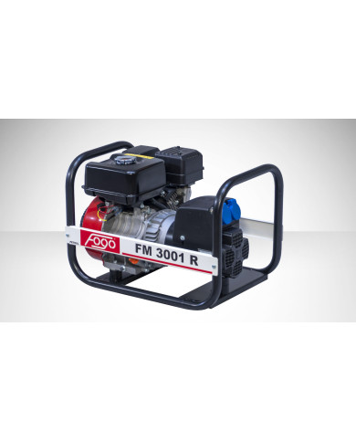 FOGO FM 3001R single-phase generator set Fogo - Specifications:  Dimensions: No Details Voltage: 230 V Power Category: 1 - 6 [kW