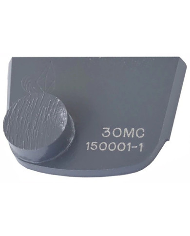 FOR MEDIUM HARD CONCRETE SINGLE DIAMOND SEGMENT (ROUND ) GRIT 70 Lavina - 