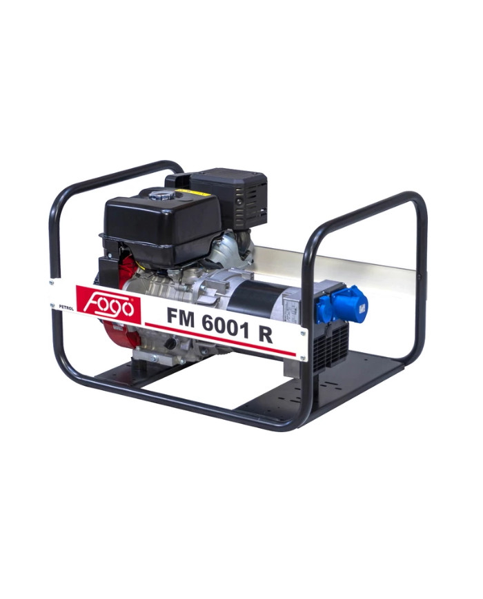 Jednofázový generátor FOGO FM 6001 R Fogo - Technické údaje:   Rozmery: Nie ÚdajeNapätie:     2 30VKategóriavýkonu: 1 - 6 [kW] 2