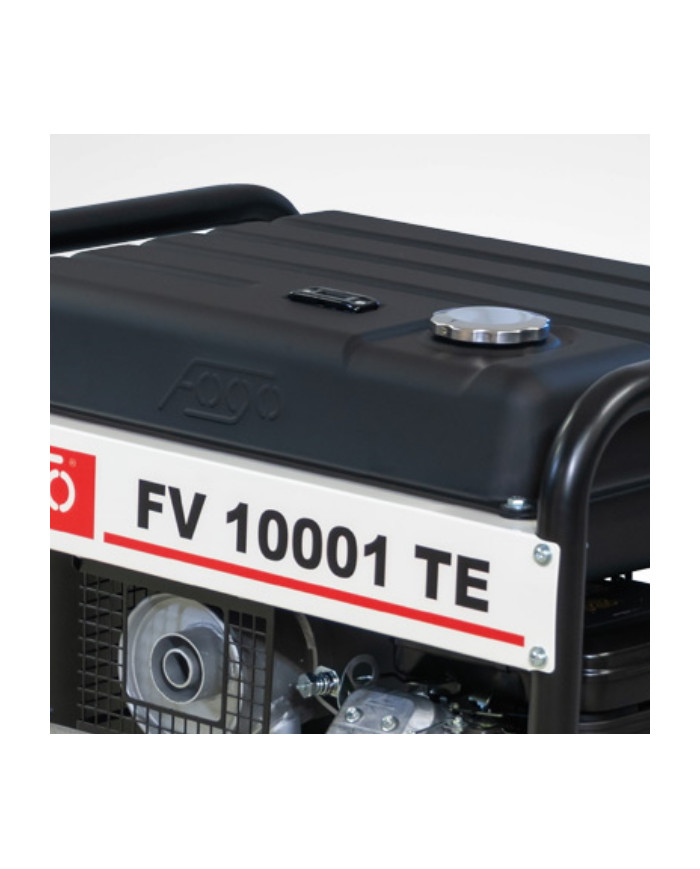 Agregat prądotwórczy jednofazowy FOGO FV 10001 TE Fogo - Dane techniczne:  Wymiary: 790x580x65 mm Napięcie: 230 V Kategoria Mocy Agregat prądotwórczy jednofazowy FOGO FV 10001 TE Fogo - Dane techniczne:  Wymiary: 790x580x65 mm Napięcie: 230 V Kategoria Mocy