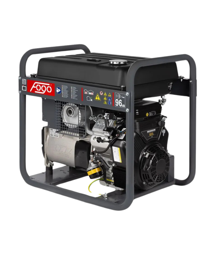 FOGO FV 11001 TRA single-phase generator set Fogo - Specifications:  Dimensions: 790x580x65 mm Voltage: 230 V Power Category: 9. FOGO FV 11001 TRA single-phase generator set Fogo - Specifications:  Dimensions: 790x580x65 mm Voltage: 230 V Power Category: 9.