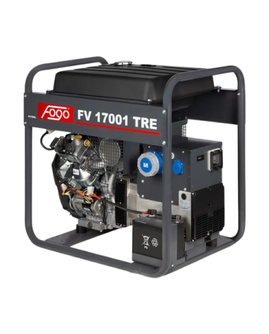 FOGO FV 17001 TRE single-phase generator set Fogo - Technical data:  Dimensions: 900x580x890 mm Voltage: 230 V Power Category: 9