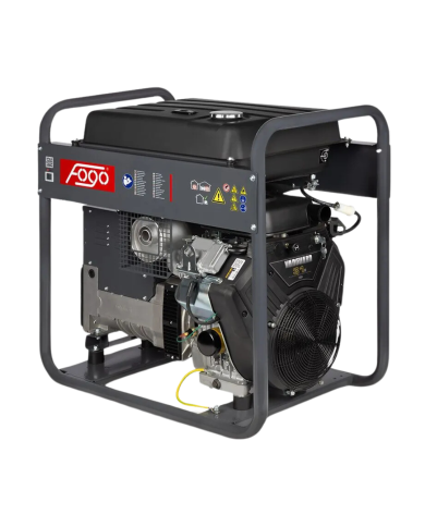 FOGO FV 17001 TRE single-phase generator set Fogo - Technical data:  Dimensions: 900x580x890 mm Voltage: 230 V Power Category: 9