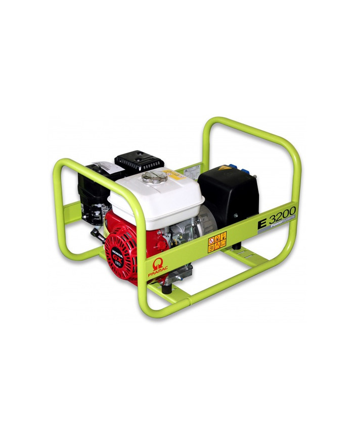Agregat prądotwórczy jednofazowy PRAMAC E3200 Pramac - Dane techniczne:: undefinedciezar: 38 kgnapiecie: 230 Vsilnik: honda gx16 Agregat prądotwórczy jednofazowy PRAMAC E3200 Pramac - Dane techniczne:: undefinedciezar: 38 kgnapiecie: 230 Vsilnik: honda gx16