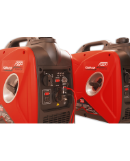 Fogo single-phase generator set 2 x F2001iS Combo inverter generator set Fogo - Technical specifications:  Dimensions: 498 x 290 Fogo single-phase generator set 2 x F2001iS Combo inverter generator set Fogo - Technical specifications:  Dimensions: 498 x 290