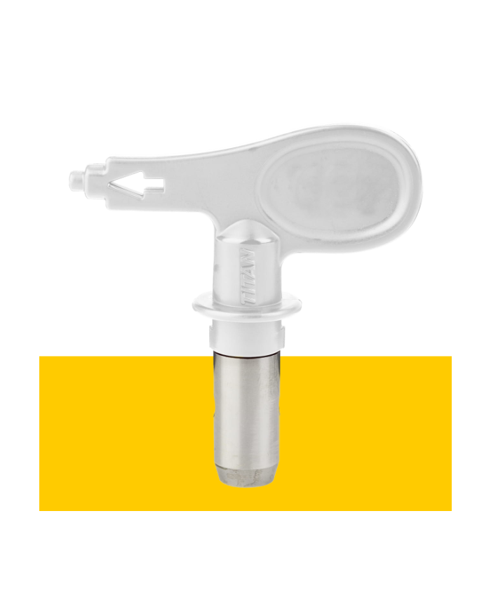 Dysza do malowarki drogowej TITAN 417  - Dane techniczne:Kat rozpylania: 40°Szerokosc pasa: 102mmWielkosc otworu dyszy: 0.017”Za
