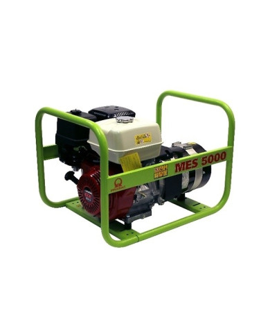 PRAMAC MES5000 AVR single-phase generator set Pramac - Dane techniczne:: undefinedciezar: 74 kgnapiecie: 230 Vsilnik: honda gx27