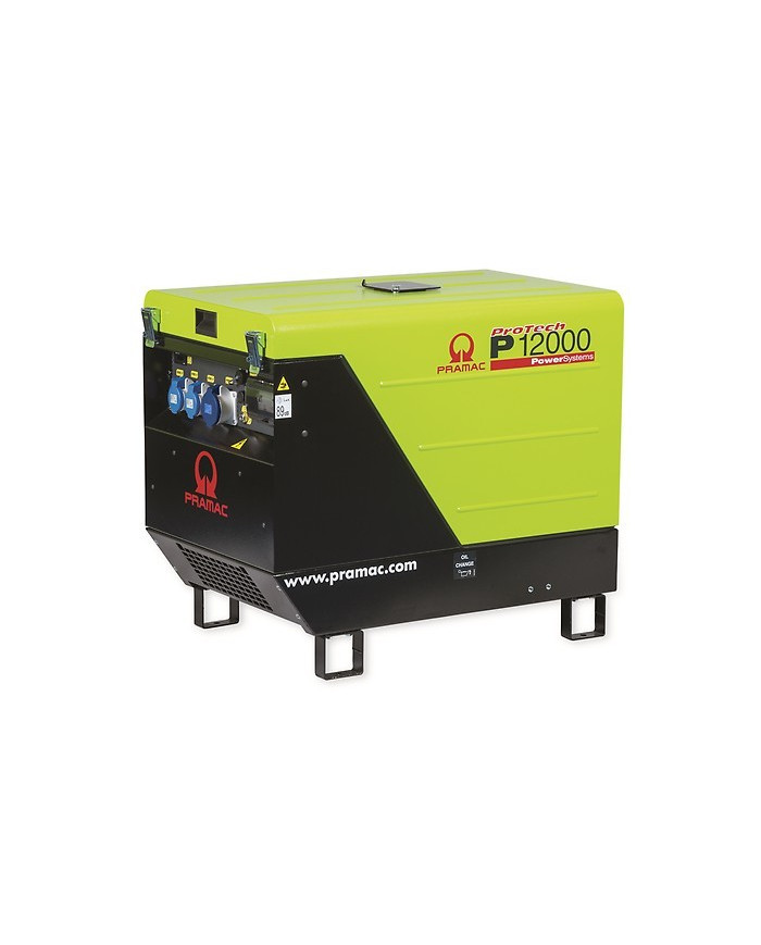 Agregat prądotwórczy jednofazowy PRAMAC P12000 AVR Pramac - Dane techniczne:: undefinedciezar: 188 kgnapiecie: 230 Vsilnik: hond