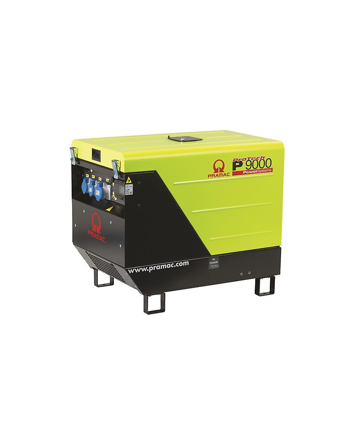 Agregat prądotwórczy jednofazowy PRAMAC P9000 AVR Pramac - Dane techniczne:: undefinedciezar: 204 kgnapiecie: 230 Vsilnik: lomba