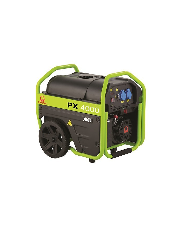 Agregat prądotwórczy jednofazowy PRAMAC PX4000 AVR Pramac - Dane techniczne:Ciezar: 53 kgNapiecie: 230 vSilnik: Pramac sr170fPal Agregat prądotwórczy jednofazowy PRAMAC PX4000 AVR Pramac - Dane techniczne:Ciezar: 53 kgNapiecie: 230 vSilnik: Pramac sr170fPal