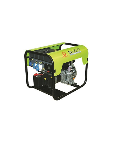 PRAMAC S6500 single-phase generator set Pramac - Dane techniczne:: undefinedciezar: 114 kgnapiecie: 230 Vsilnik: yanmar l100n el