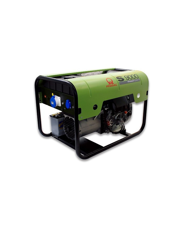 Agregat prądotwórczy jednofazowy PRAMAC S9000 Pramac - Dane techniczne:Ciezar: 157 kgCzestotliwosc: 50 hzNapiecie: 230 vSilnik: 