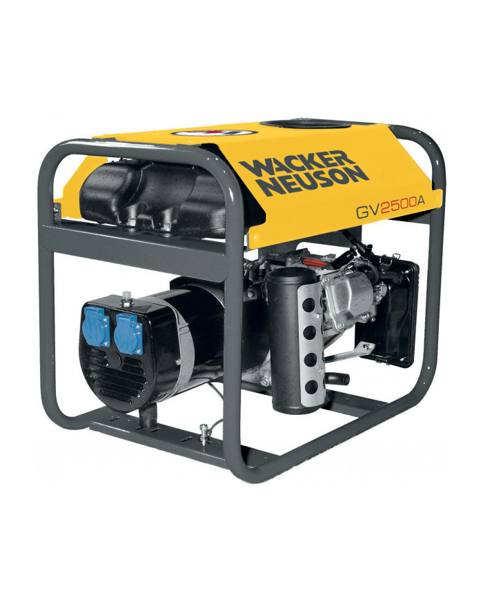 Agregat prądotwórczy jednofazowy Wacker Neuson GV 2500A Wacker Neuson - Dane techniczne:Wymiary: 625 x 405 x 500 mmCiezar: 41 kg