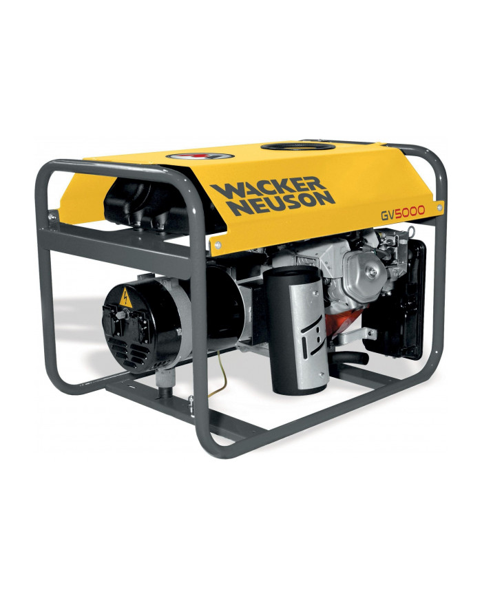 Agregat prądotwórczy jednofazowy Wacker Neuson GV 5000A Wacker Neuson - Dane techniczne:: undefinedwymiary: 735 x 510 x 515 mmci