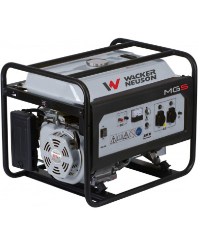 Wacker Neuson MG 5 single-phase generator set Wacker Neuson - Dane techniczne:: undefinedwymiary: 681 x 546 x 550 mmciezar: 79 k