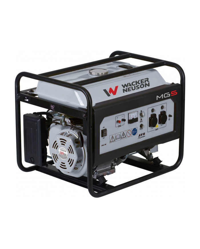 Agregat prądotwórczy jednofazowy Wacker Neuson MG 5 Wacker Neuson - Dane techniczne:: undefinedwymiary: 681 x 546 x 550 mmciezar
