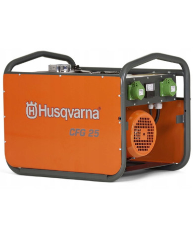 HUSQVARNA CF25M 230 V electronic frequency converter Husqvarna Construction - Specifications:  Voltage: 230 V (single-phase) / 4