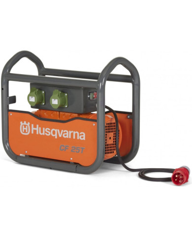 HUSQVARNA CF25T 400 V electronic frequency converter Husqvarna Construction - Specifications:  Voltage: 400 V (three-phase) / 42