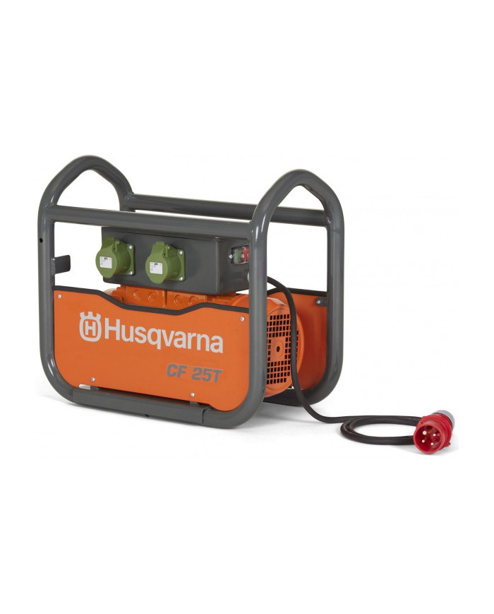 HUSQVARNA CF25T 400 V electronic frequency converter Husqvarna Construction - Specifications:  Voltage: 400 V (three-phase) / 42