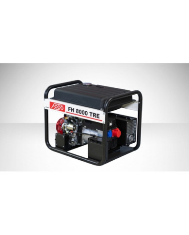 FOGO FH 8000 TRE three-phase generator set Fogo - Technical specifications:  Dimensions: 790x580x650mm Voltage: 400/230 V Power 